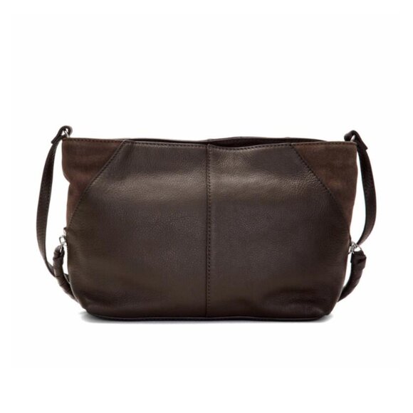 Vince Camuto Cory Leather Crossbody - Sable - Picture 3 of 6